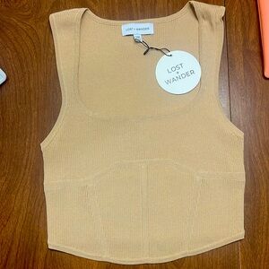 Nude Tank with detailing
